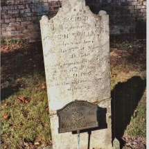 Col. Joseph Williams Grave