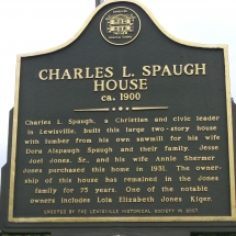 Charles L. Spaugh House Marker