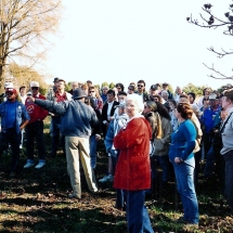 Gathering for Shallow Ford Walk, Forsyth County Side. 1994