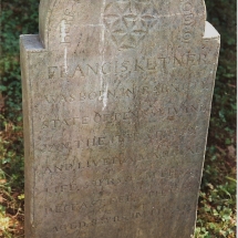 Grave in Old Cemetery, Shiloh Lutheran Church