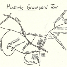 Historic Graveyard Tour Map 2009