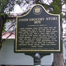 Jones Grocery Store Marker
