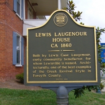 Lewis Laugenour House Marker