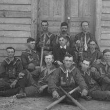 Lewisville Academy Baseball Team, early 1900s