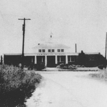 Lewisville School, second building, built 1923