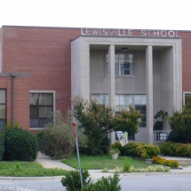Lewisville School, view 1, 2006