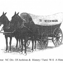 Nissen Wagon with Horses