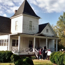 Panther Creek House. Historic Graveyard Tour 2004