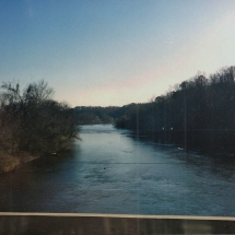 Shallow Ford from the Yadkin River Bridge 1994