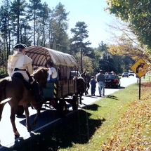 Wagon train. Great Wagon Road Day Festival. Nov 6, 2004 (4)