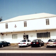 West Bend Masonic Lodge building in 2002