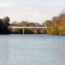 Yadkin River Bridge from Shallow Ford. 1994